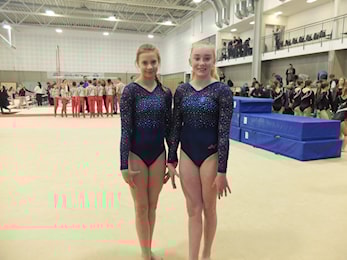 Flott turning av Thea og Emma i junior NM 2017.
